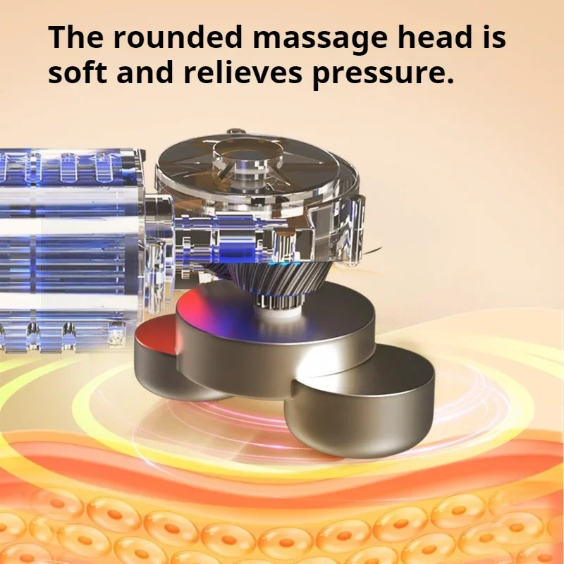 Automatic Neck Waist Support Kneading Hot Compress Massage Pillow