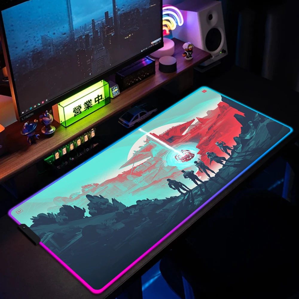 Tapis de souris gaming avec rétroéclairage LED | Tout pour Phone