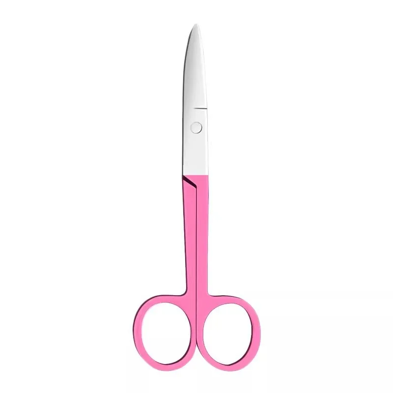 DX01/Eyebrow blade/A1PQ0-Small scissors makeup stainless steel elbow trimming eyebrow false eyelashes tool for men women