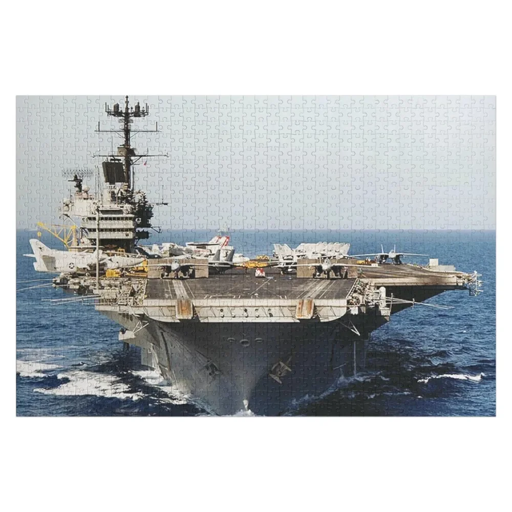 

USS SARATOGA (CVA-60) SHIP'S STORE Jigsaw Puzzle Customized Kids Gift Wooden Boxes Customizable Gift Puzzle