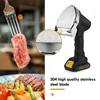 80W Cordless Electric Turkish Kebab Knife Portable Meat Slicer Cutter Handheld for Cutting Lamb Beef Chicken Doner Slicer 6