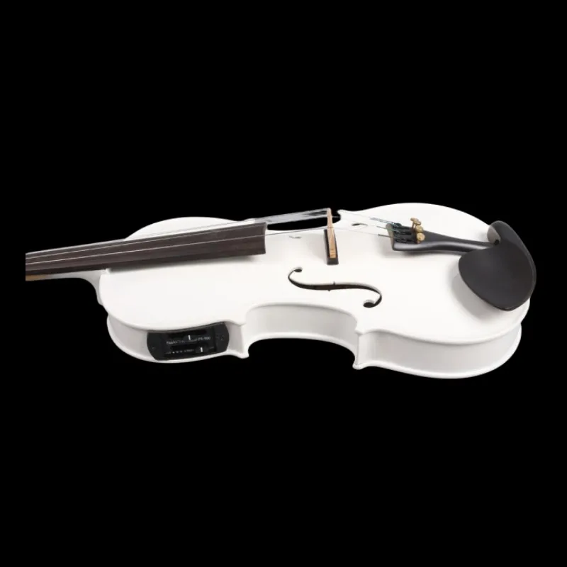 White colors 4 strings electric acoustic viola 15"-16",Wonderful Sound