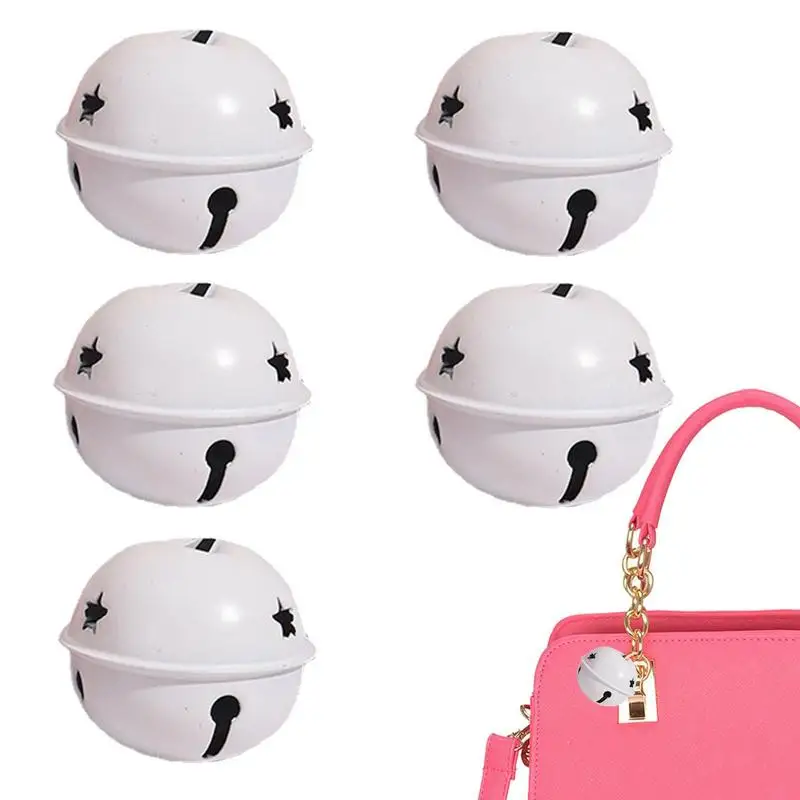 

Christmas Jingle Bells Vintage Christmas Decor 5 Pcs Rustic Bells With Ringing Sound For Fireplaces And Christmas Trees