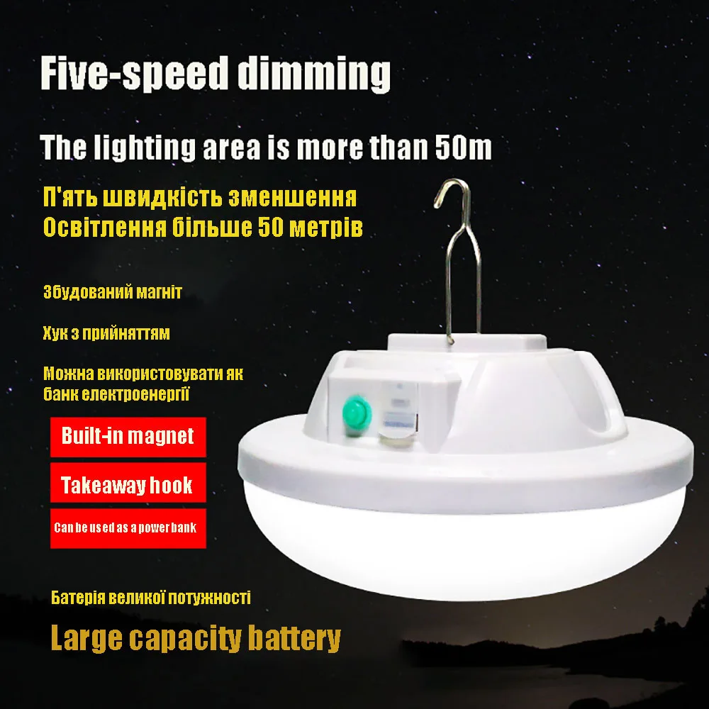 Long Lasting Lantern Rechargeable Lamp Outdoor Lighting Emergency