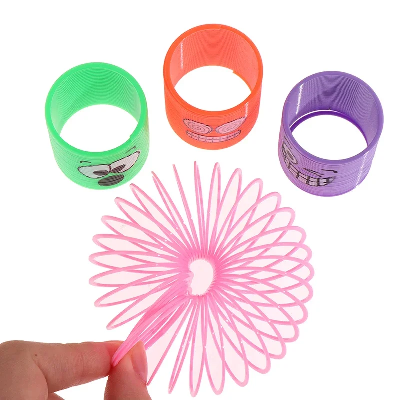 12PCS Rainbow Magic Springs Circle Toys for Children Birthday Party children toys