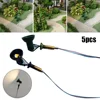 5Pcs LED Flood Light Spotlight Floodlight H0 TT With Pole Building Facades Model Building Floodlights Lamp Decoration Decor Lamp 2