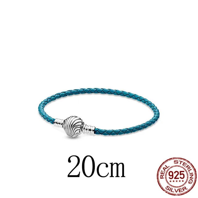 925 Sterling Silver Ocean Series Narwhal Charm Starfish Ocean Waves & Fish Beads Fit Pandora Bracelet DIY Pendant Woman Jewelry CMS1568-20