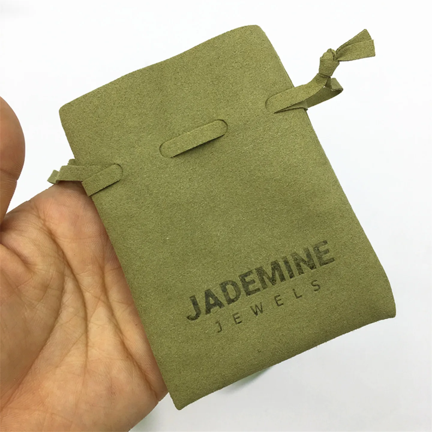 50pcs custom jewelry packaging pouch custom logo print wedding favor pouch Brooch ring earrings Watch packaging bags bulk