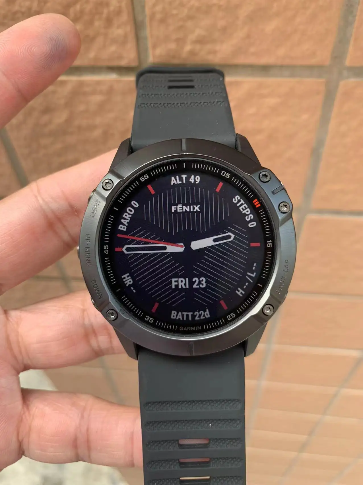 Garmin fenix 6 PRO negro con correa negra