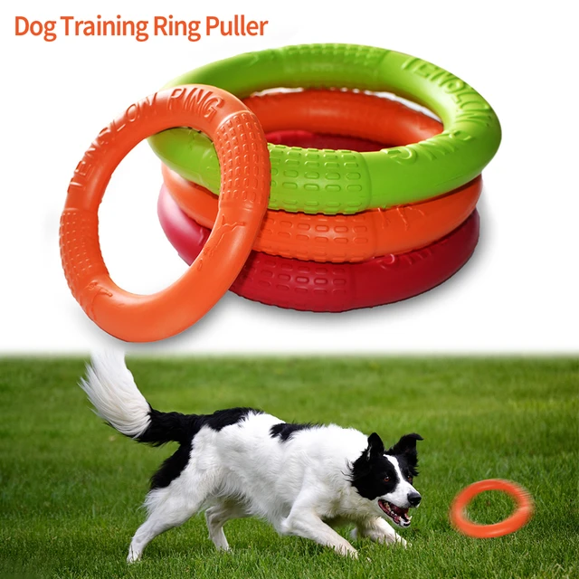 Big Dog Ball Resistant - Pet Flying Training Ring Dog Toys Large Bite  Resistant - Aliexpress