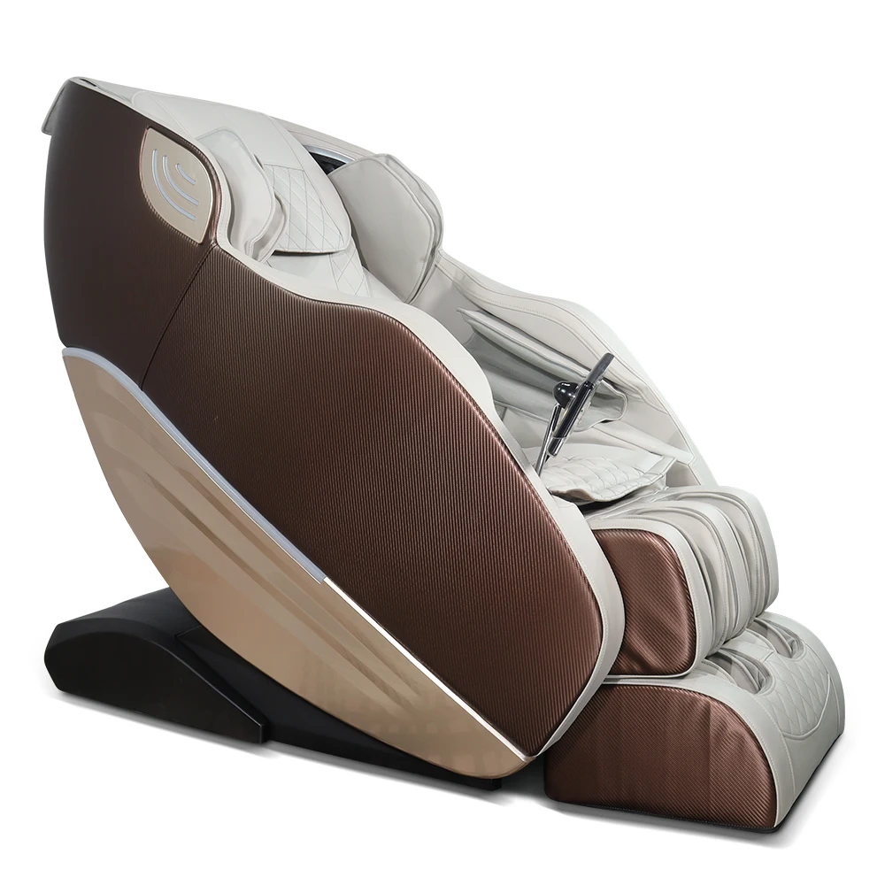 Professional Massage Best Grey Zero Gravity Human Touch Stretch 4D Track Latest Electronic Massage Chair Body Massager 6