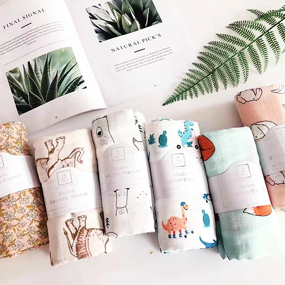 

Muslin Swaddles Baby Blankets Photography Accessories Bedding For Newborn Swaddle Towel Swaddles Blankets Breastfeeding Cover