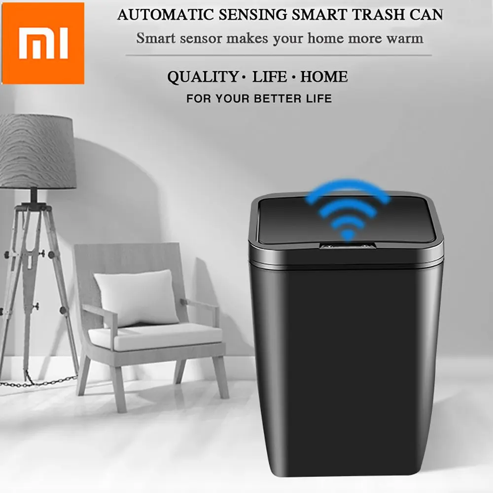 Xiaomi Mijia 12l Intelligent Trash Can Automatic Sensor Dustbin Sensor
