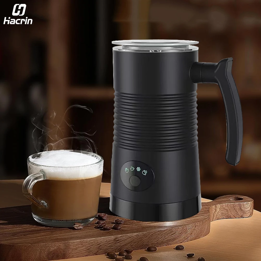 Montalatte elettrico macchina per schiuma di Latte per caffè Cappuccino  Latte 4 in 1 macchina per schiuma calda e fredda montalatte automatico  schiuma - AliExpress