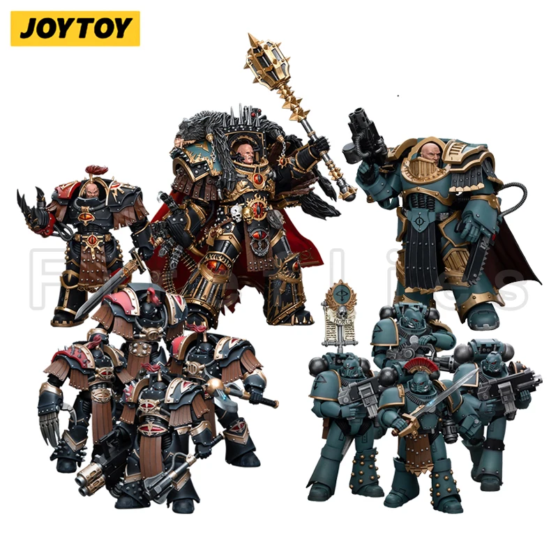 

[Pre-Order]1/18 JOYTOY Action Figure MKVI Tactical Squad Sons of Horus Justaerin Dreadnought Anime Model Free Shipping