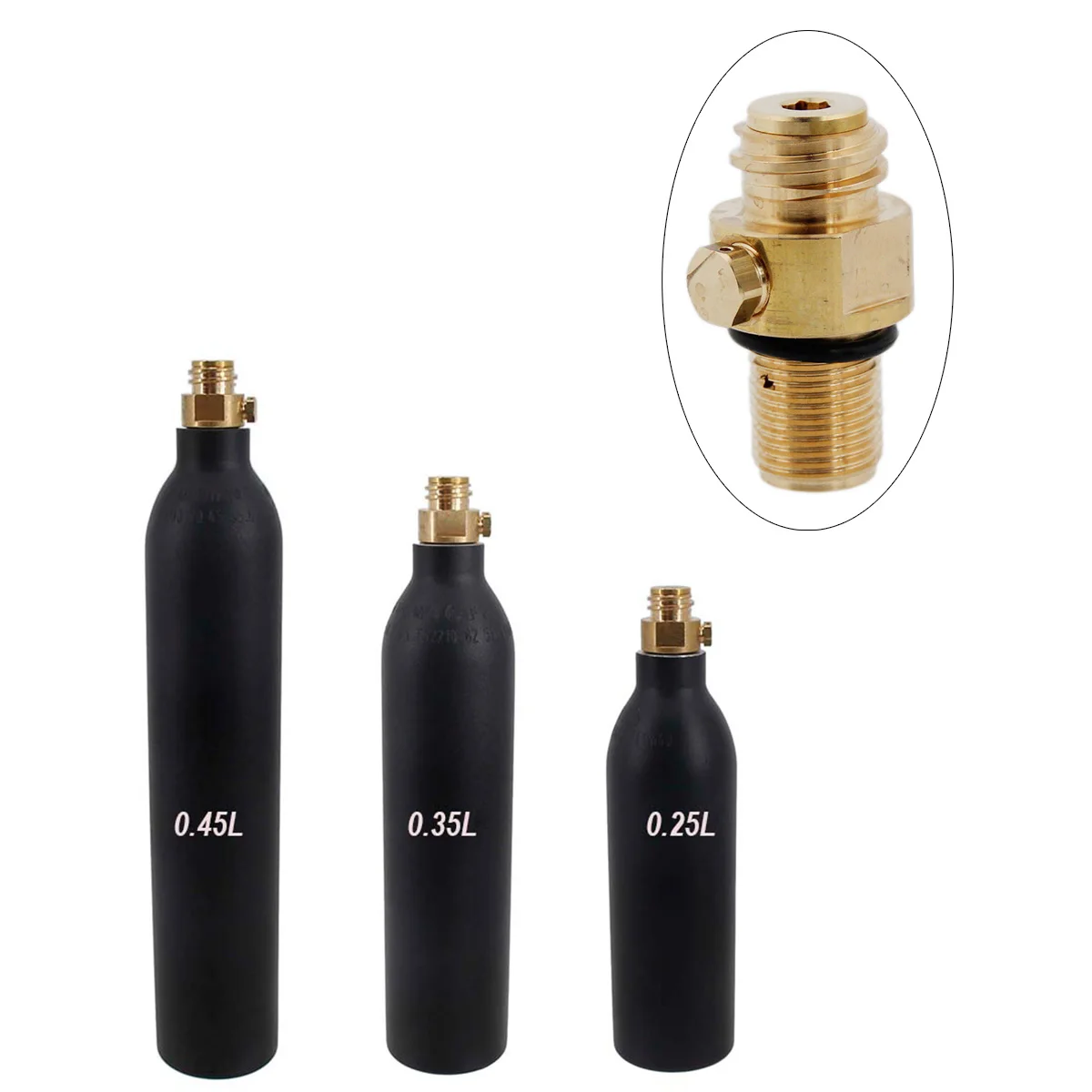 Tubo Ondulato Co2 Tubo Collegamento Aria Alluminio G1/2 - Per Paintball E Valvole Remote, Senza Bobina Accessori Aria Compressa - Foto 10