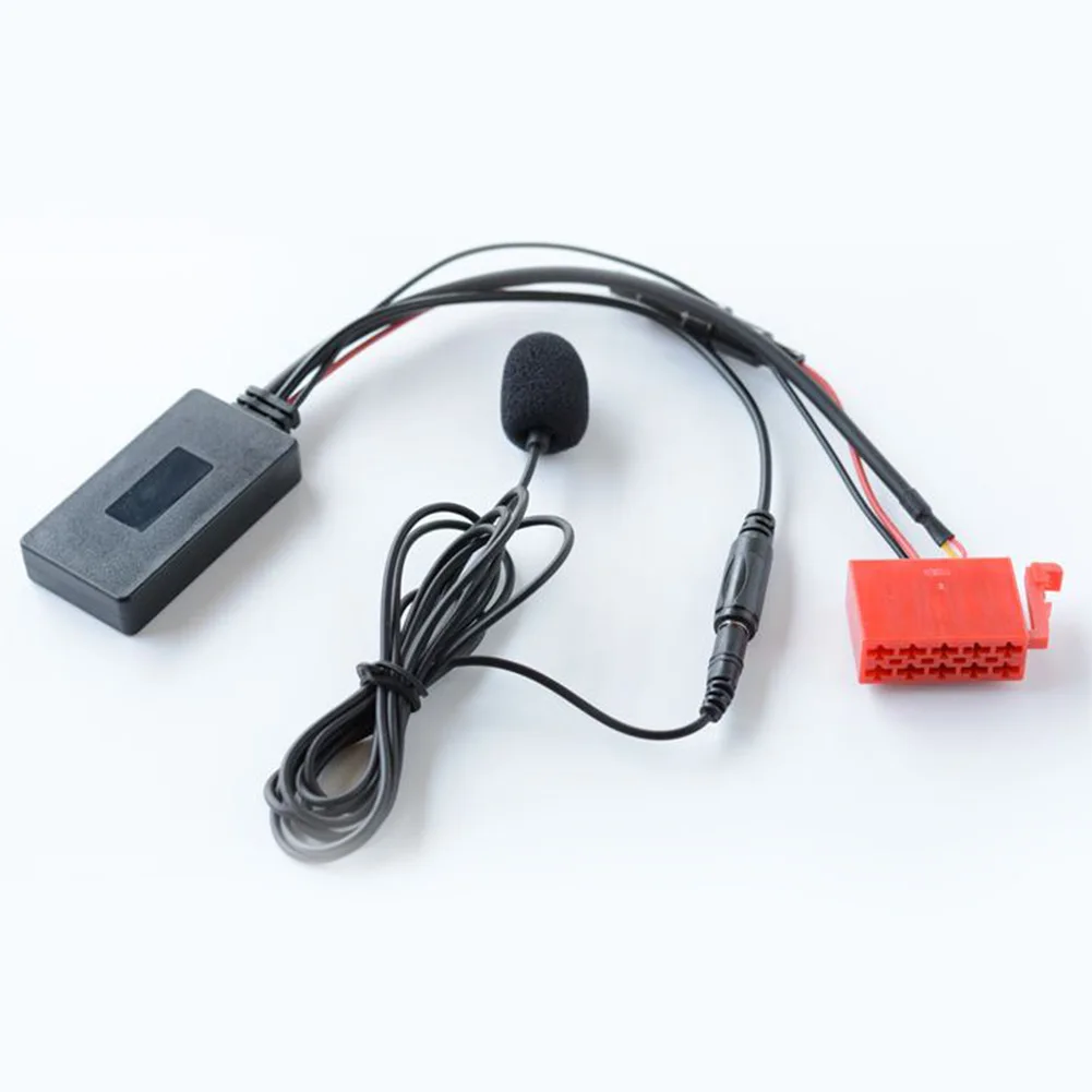 Car Wireless Bluetooth-compatible Adapter Music AUX Receiver Module With Mic For Mercedes-Benz W124 W140 W202 W210 R129 BE2210