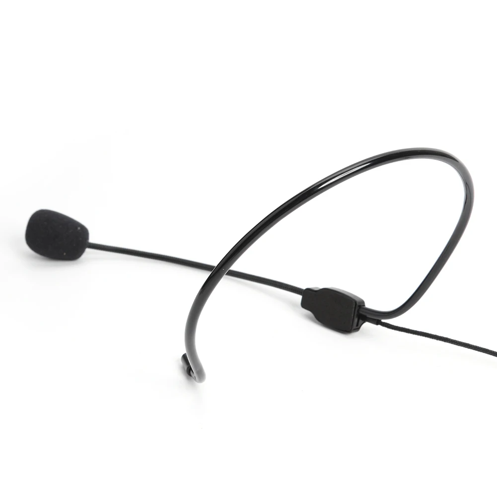 교사 가이드 연설용 헤드 마운트 마이크, 유선 헤드셋 마이크, 3.5mm