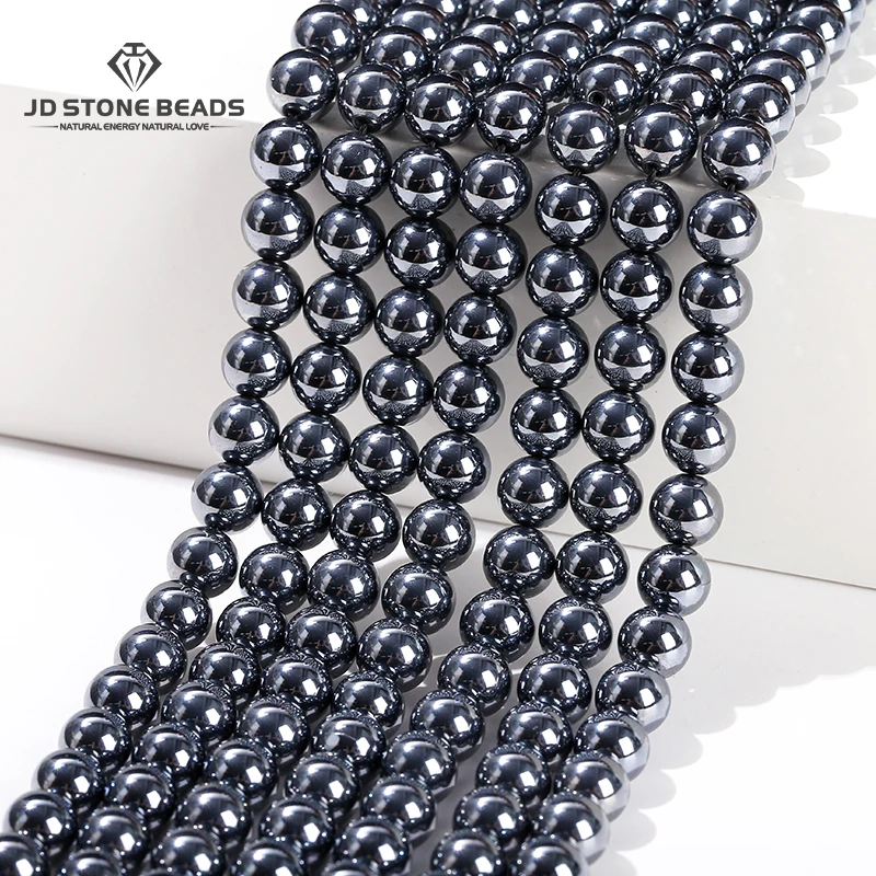 Natural Dark Red Garnet Stone Beads - Round Spacer, Various Sizes