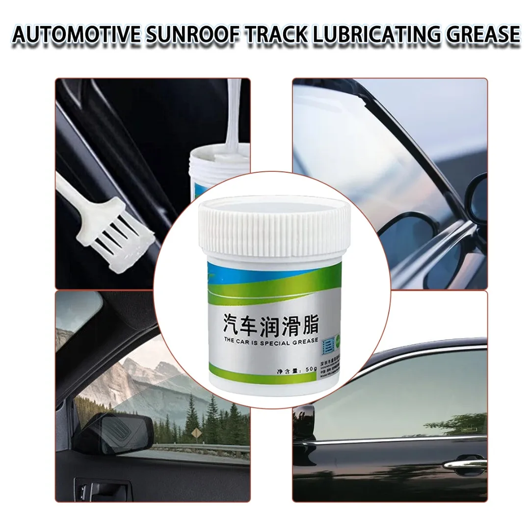 

1pc Car Lubricating Grease ProvidePrevent Aging Parts For Door Handle/lock Stopper Sunroof Slide Trunk