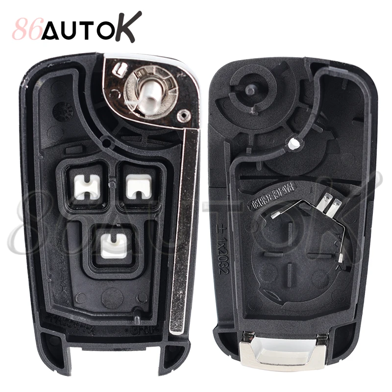Key Case for Buick Chevrolet Camaro Impala Aveo Malibu Sail Orlando Cruze Epica Lova Trax Spark Car Remote Key Shell Cover
