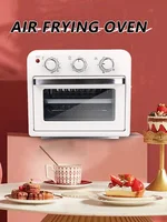 Household Mini Oven 1200W Multifunctional Intelligent Timing Temperature Control Visible Air Fryer Electric Oven Oilless Cooker 1