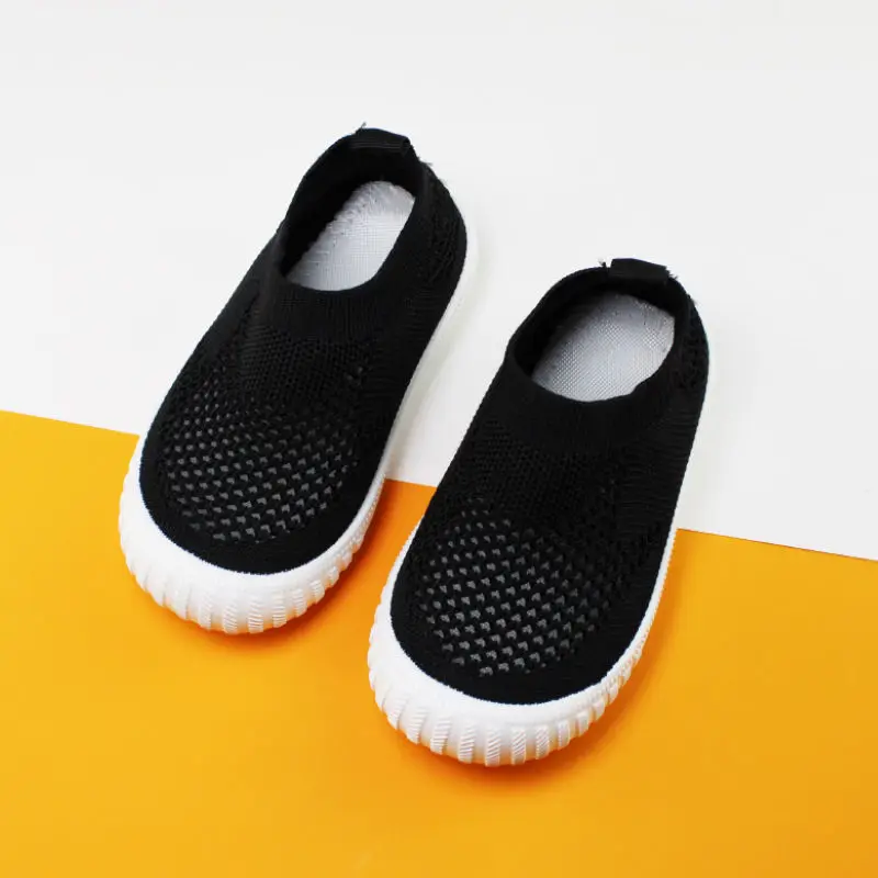 New Spring Summer Mesh Breathable Non-Slip Baby Shoes 6M-36M Boys Girls Sip On Sneakers Casual Sport Shoes First Walkers