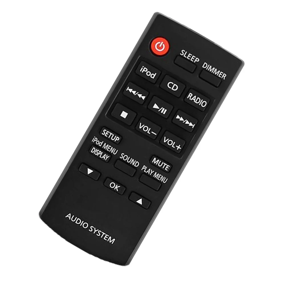 

Пульт дистанционного управления для Panasonic SC-HC57 SC-HC57P SC-HC57PC SC-HC57DB SC-HC37GS SC-HC37GSX SC-HC37PU компактная стереосистема для CD с аудиосистемой