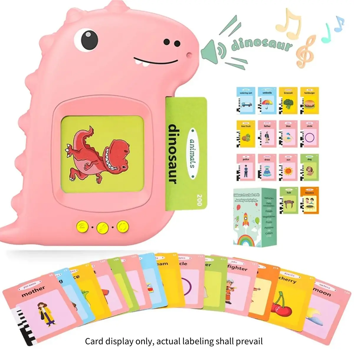 Interactive Toddler Talking Flash Cards: 224 Sight Words for Montessori Learning - Sensory Educational Toys Ideal Gifts for Kids 6