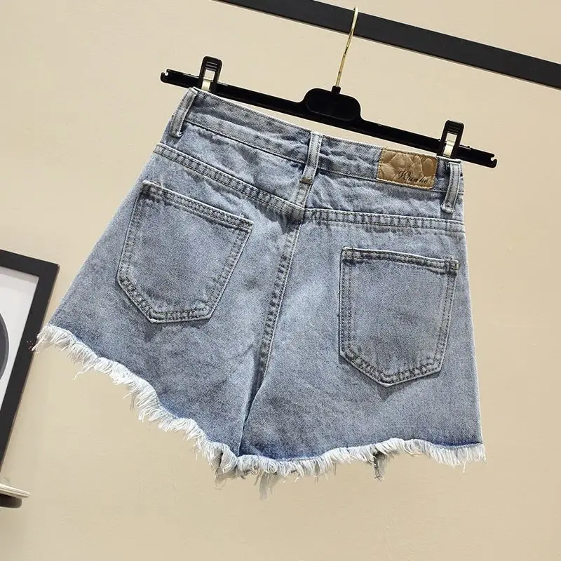 Short Pants for Women To Wear Wide Denim Womens Shorts Cotton Biker Mini Jeans Design Normal Korean Style New In Aesthetic XL