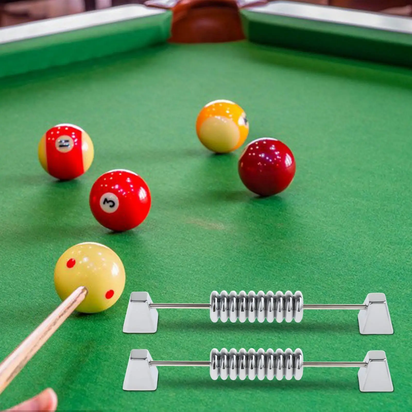 

2Pcs Shuffleboard Score Keeper Metal Bead Score System Home Supplies Snooker Billiard Score Board for Shuffleboard Tables Player