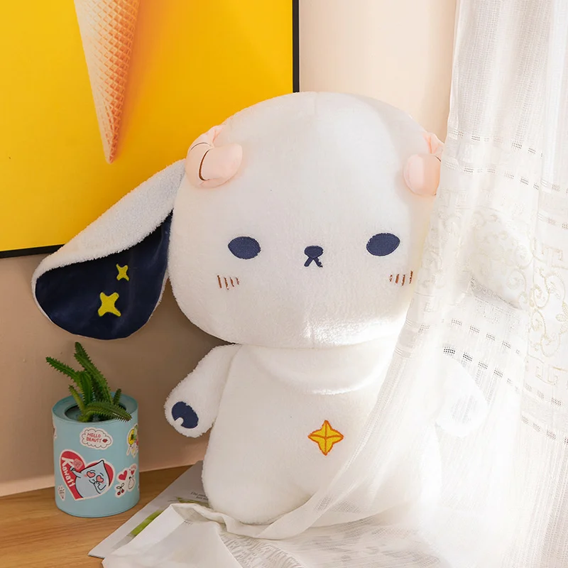

38cm Sheep Plush Toy Kawaii Animal Cartoon Rabbit Figure Plushie Doll Soft Stuffed Model Room Decor For Kids Birthday Gift