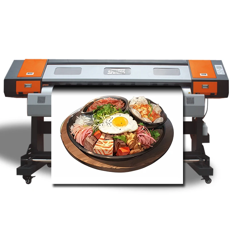 

2023 new technology high speed factory direct price 1.6m large format eco solvent printer outdoor flex banner posters texti