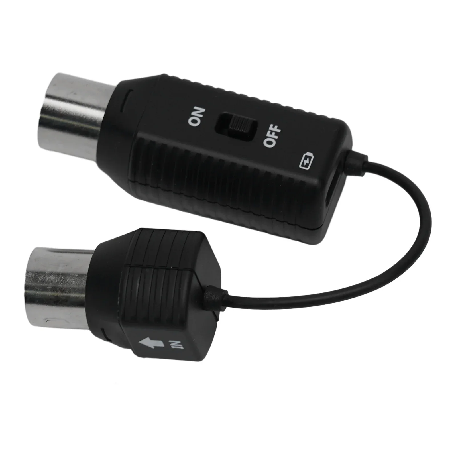 MIDI Adapter System Wireless 5pin USB Interface Adapter Connector Piano Keyboard Transmitter Setup For Condenser Dynamic Mic