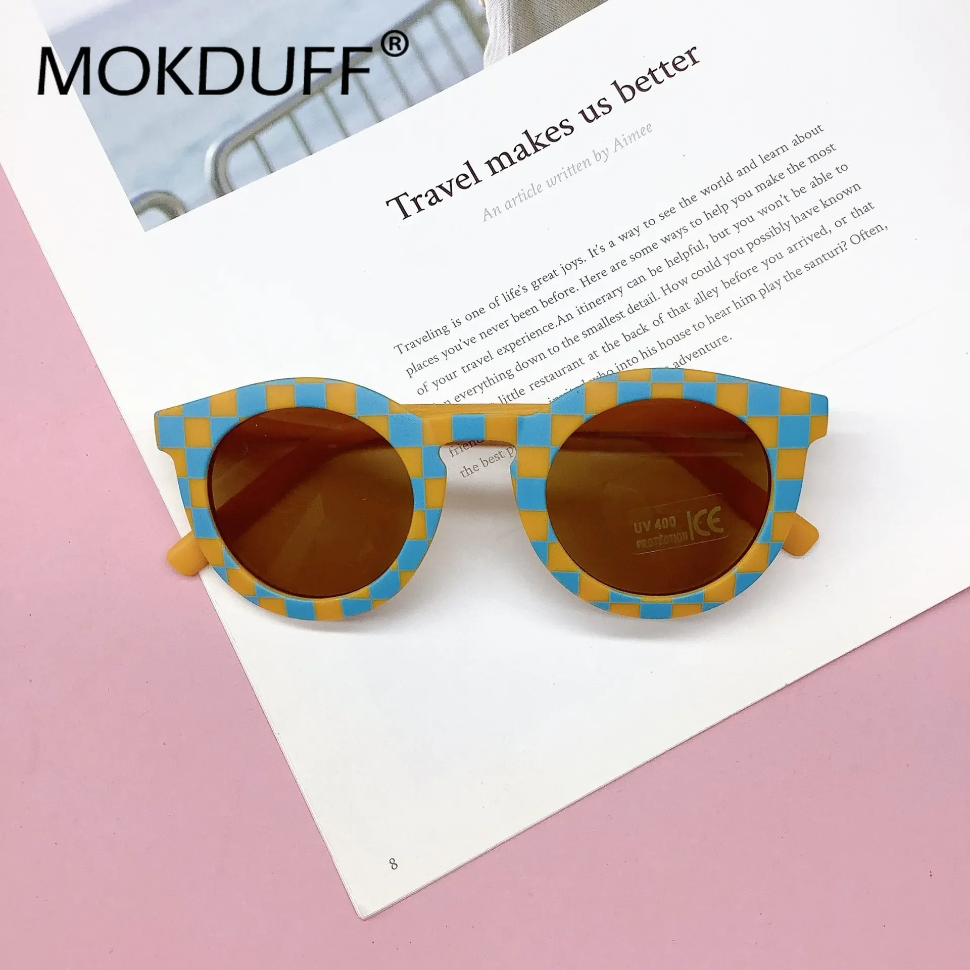 New Kids Lattice Classic Outdoor Sun Protection Sunglasses Boys Girls Colors Protect Eyes Baby UV400 Sunglasses Children