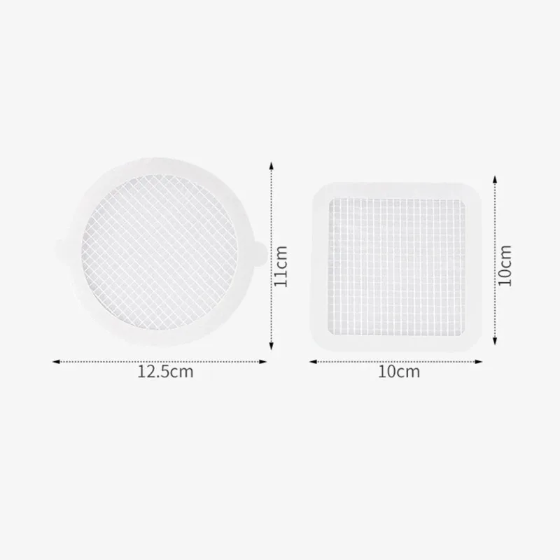 Disposable Anti-Block Drain Stickers Mesh Hair Catcher for Shower Kitchen Bathroom Sink Covers Water Flow Enhancer