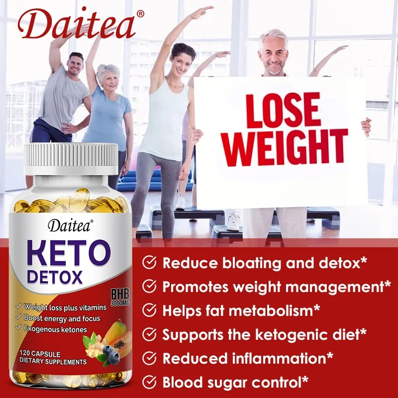 Keto Capsules Reduce Fatigue Keep Muscles Functioning Smoothly Help Normal Energy Metabolism Prevent Weight Gain