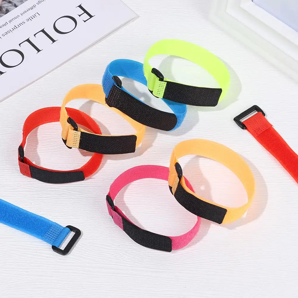 30*2cm 10 Pcs Multicolor Hot Nylon Straps Durable Tape RC Eachine&Lipo Battery Tie-down Straps Antiskid Cable Tie Accessories