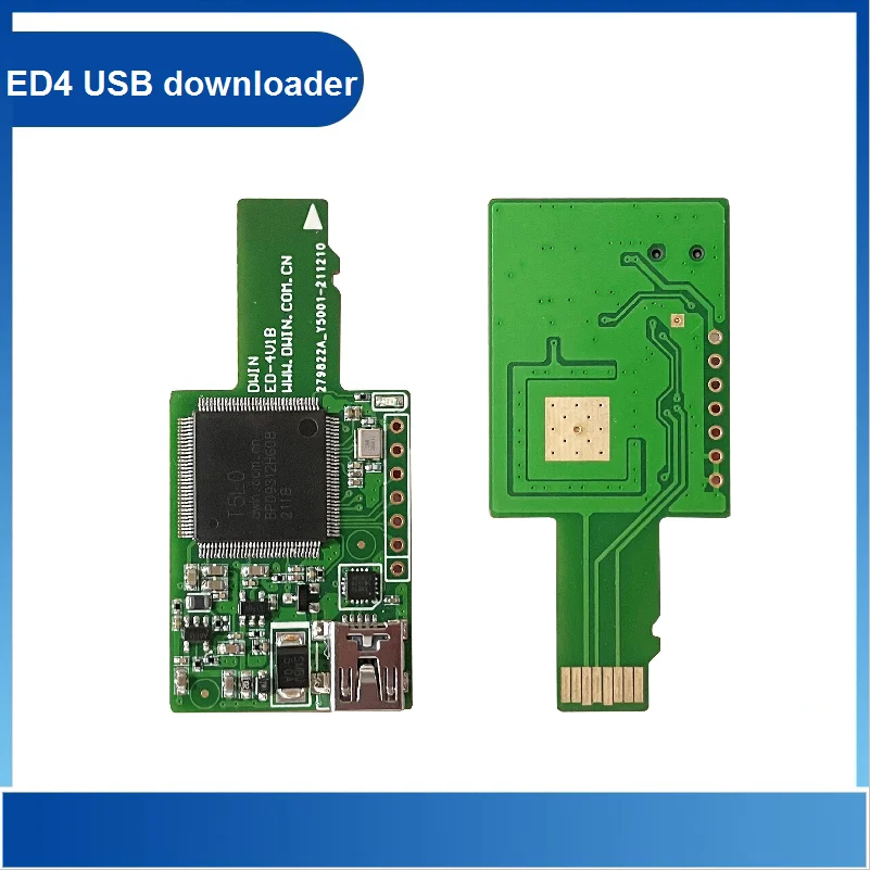 ED4 USB downloader for T5L UART Serial LCD Display Module, High-speed download Fonts, Pictures etc