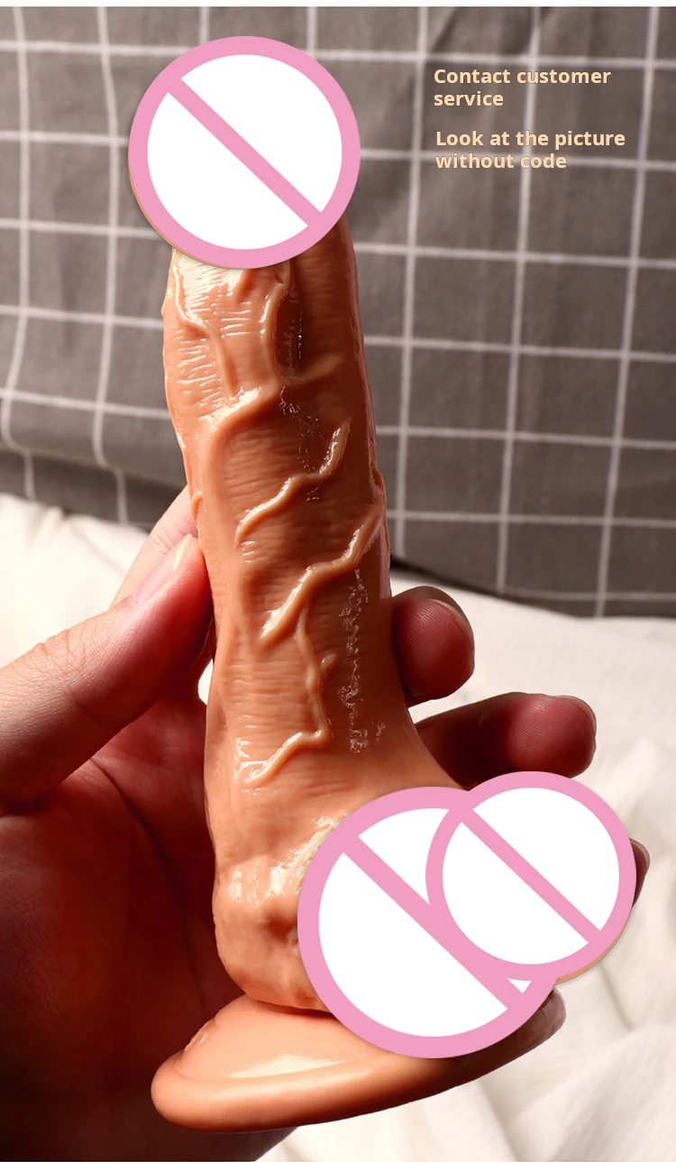 Realistic Dildo for Woman Big and Small Size, Penis Thrusting Dildo Anal and Vaginal Use, Full Soft and Flexible S8f0accc8ae634e098a7b8a23e0bb8edei