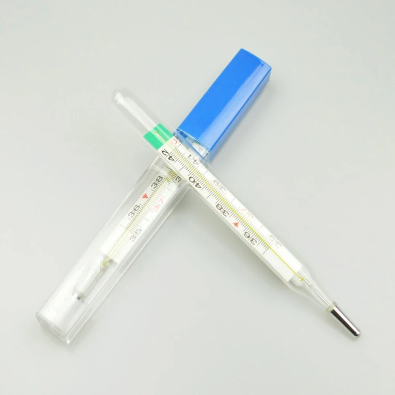 Household Dual Scale Classic Traditional Glass Free Thermometer Celsius Accuracy Easy Read Large Screen