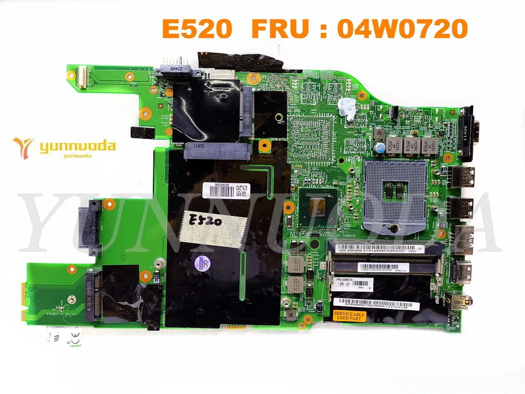 

Оригинальная материнская плата для ноутбука Lenovo E520 04W0720 04W0736 04W0398 48,4mi04.021протестирована хорошо