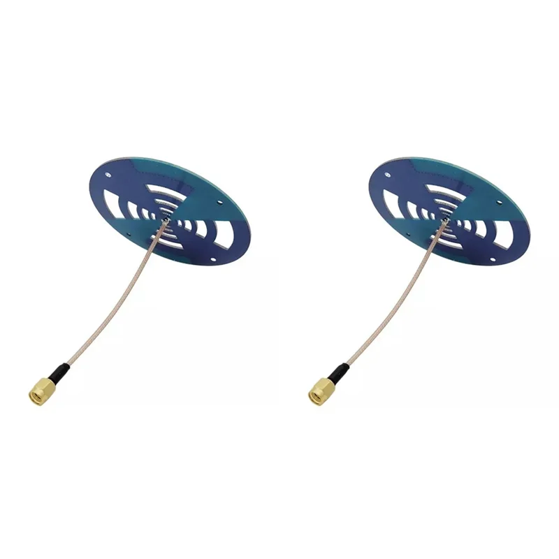 ABSY 2X UWB 안테나 550Mhz-7Ghz 로그주기적 전방향성 안테나 915..