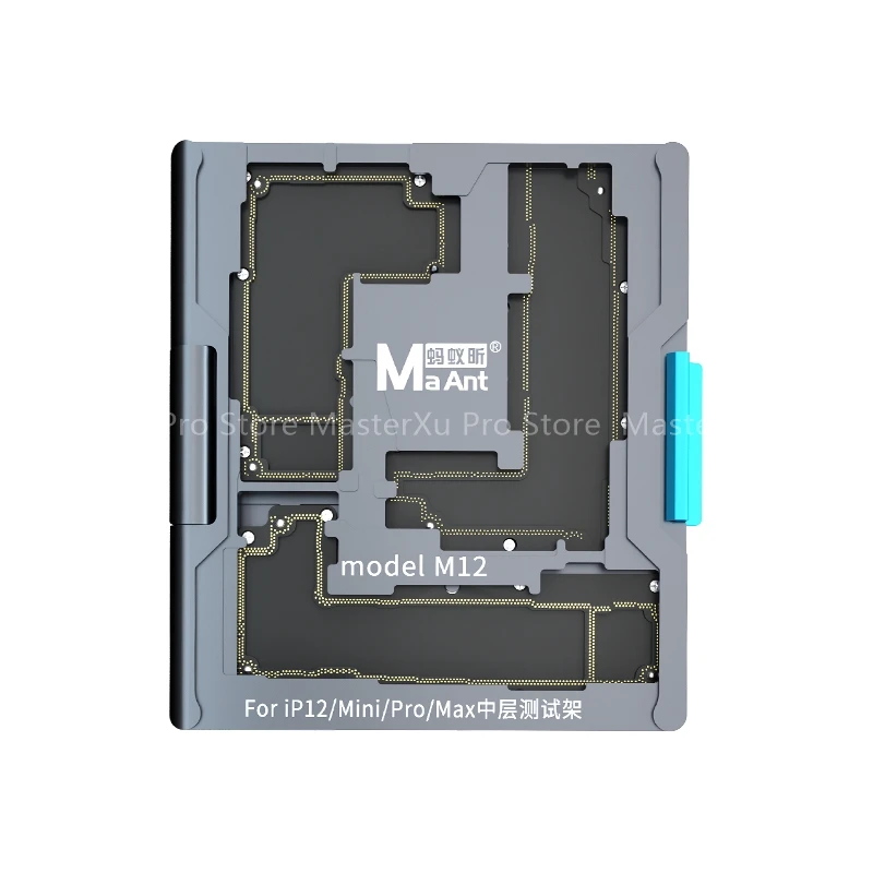 MaAnt iSocket тестер приспособление XSM 11PM 12PM 4 в 1 для iPhone X XS 11 12 Pro Max Верхняя Нижняя плата