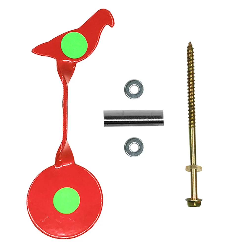 

Alloy Target Bullseye Tree Hanging Shooting Target Plates Outdoor Training Target Slingshot