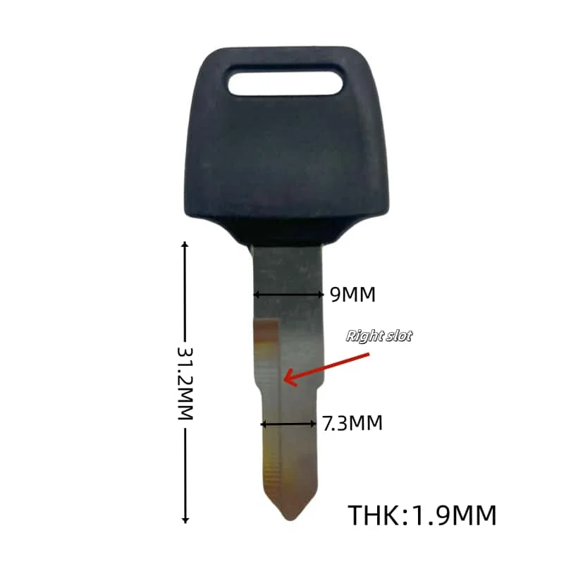 혼다 스쿠터 50CC 오토바이 키 DIO Z4 125 WH110 SCR100용 블랭크 키 오토바이 교체용 미가공 키