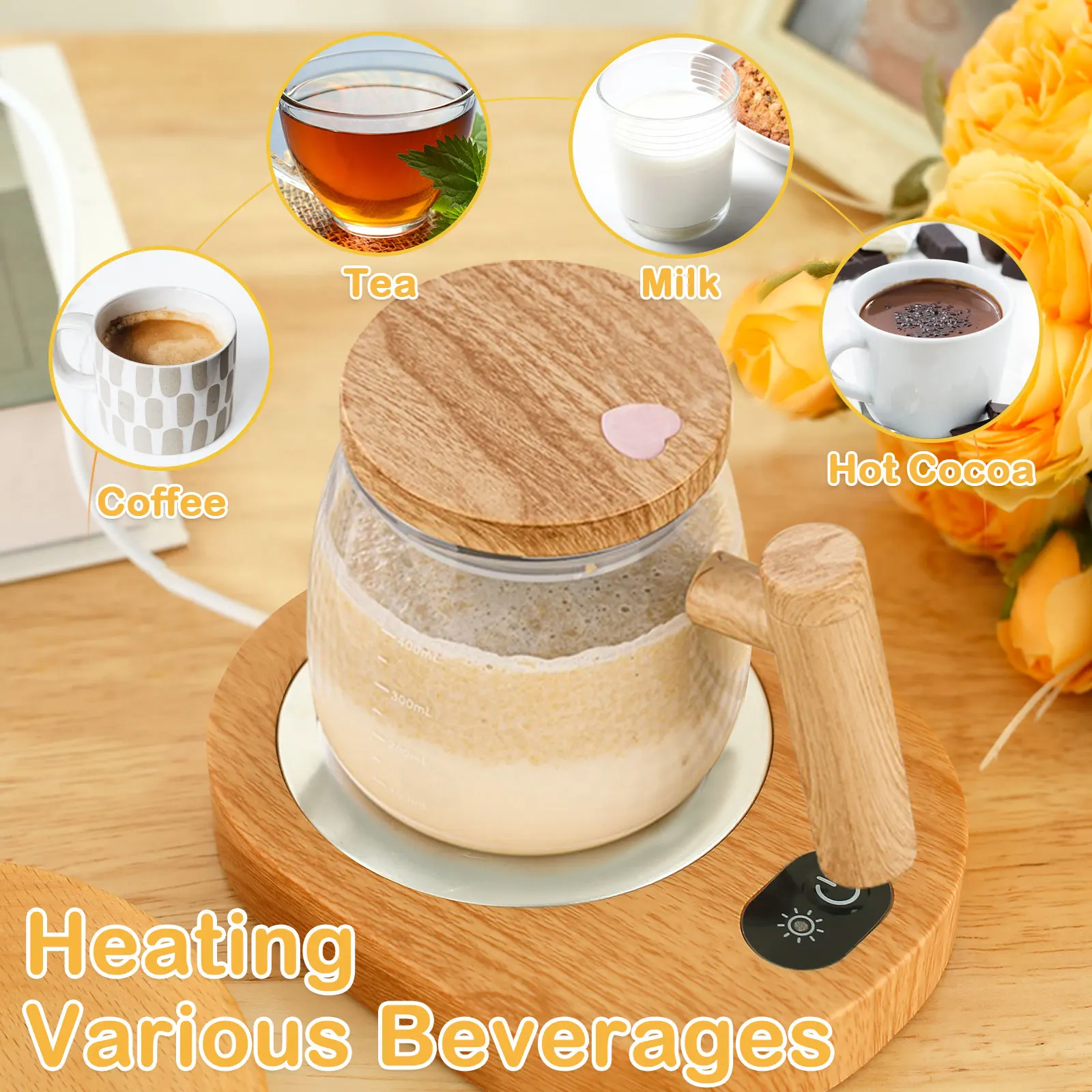 Electric Heater Cup Mug Warmer Coffee Mug Usb Mug Warmer