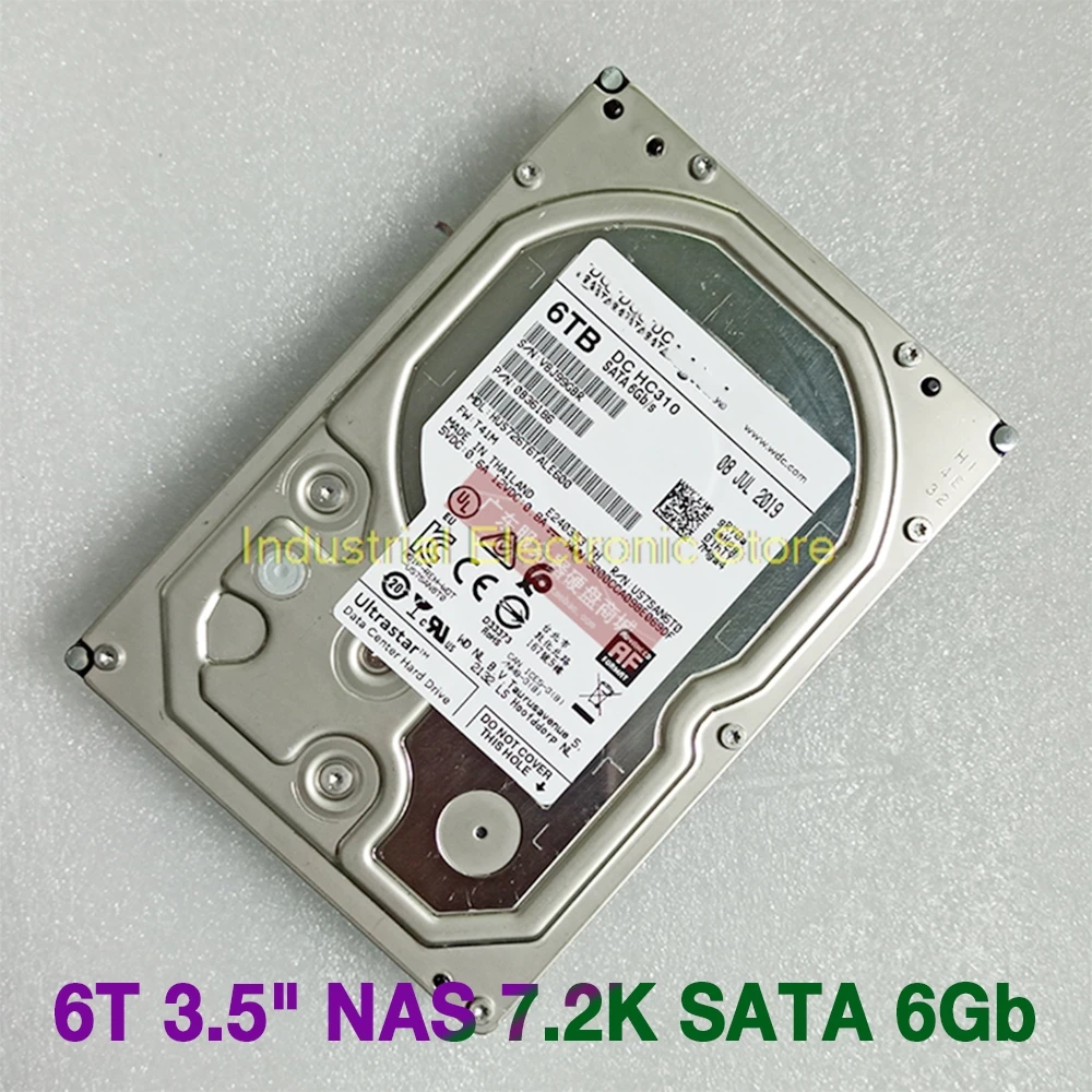 Per Wd Hc310 Muslim6 T 3.5 "Nas 7.2K Sata 6Gb Enterprise Hard Disk