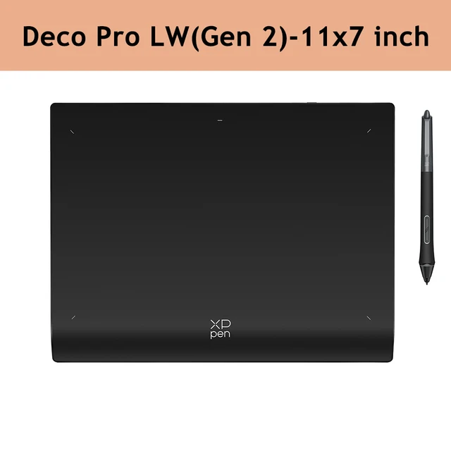 XPPen Deco Pro (Gen 2) Tablet Gráfico Mundo Primeiros Níveis de