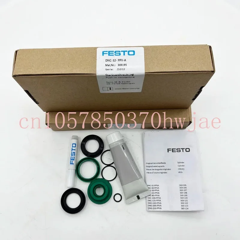 DNC 실린더 DNC/DSBC/G-32-40-50-63-80-100-125-160-PPV-A용 FESTO 수리 키트